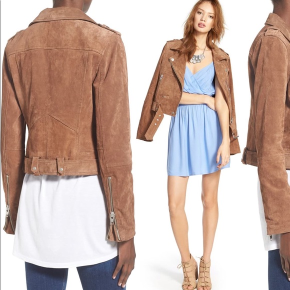 Blank NYC Camel Suede Jacket - Picture 3 of 7